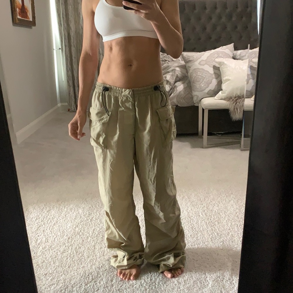 Armani Exchange Tan Cargo Pants